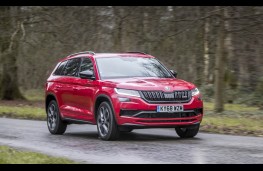 Skoda Kodiaq vRS, front